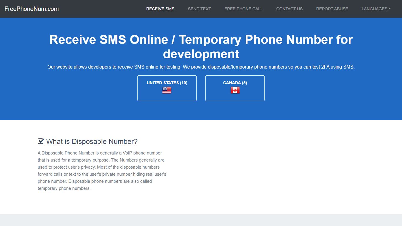 📲 Disposable Number To Receive SMS 2022 United States - Free Phone Num